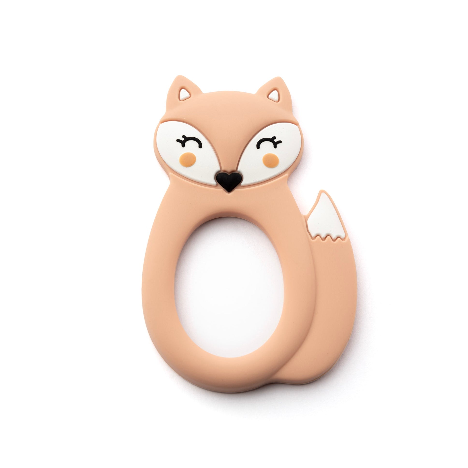 Peach Fox Teether - Warm Gift Shop