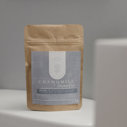 Chamomile Lavender Bath Soak - Warm Gift Shop