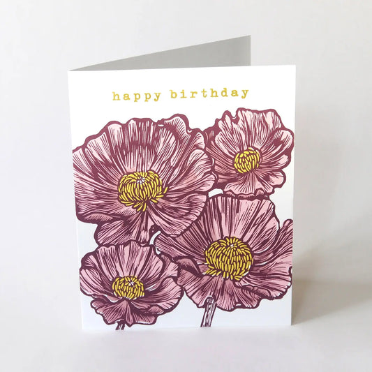 Poppies | Birthday Card