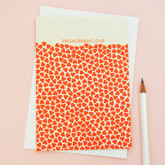 Love Hearts | Engagement Card