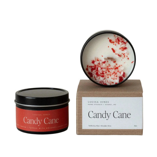 Candy Cane 4oz Candle