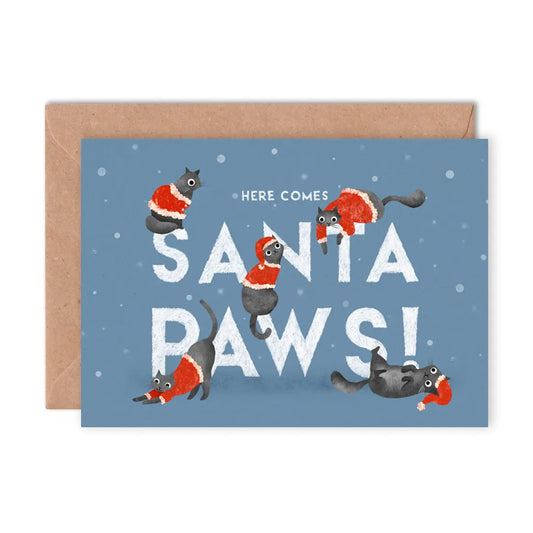 Santa Paws | Christmas Card