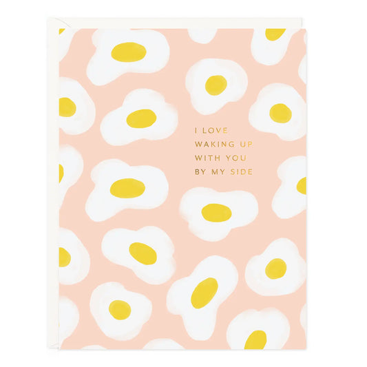 Eggs With You | Anniversary Card