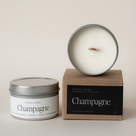 Champagne 4oz Candle