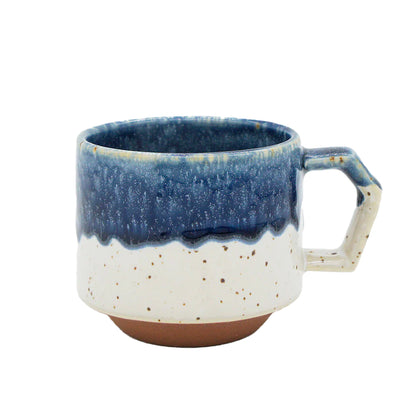 Chips Stack Mug | White-Navy Drop