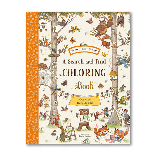 Brown Bear Wood: A Search and Find Colouring Book