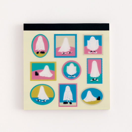 Memo Pad | Colourful Ghosts