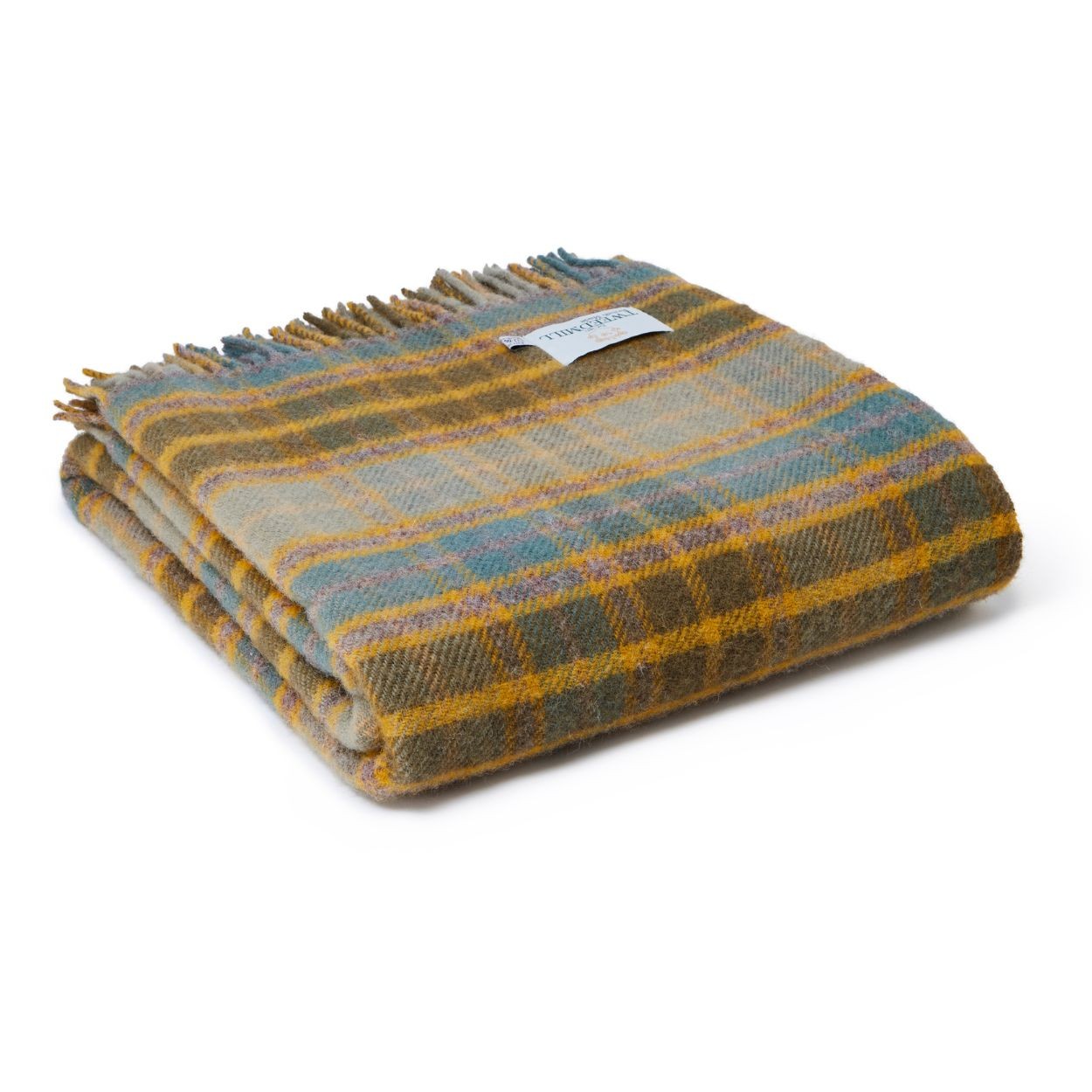 Cottage Wool Blanket | Mustard
