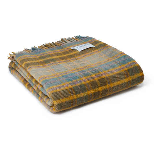 Cottage Wool Blanket | Mustard