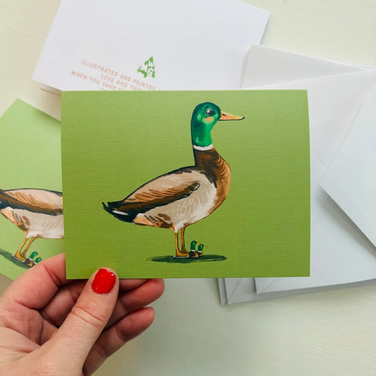Cozy Mallard | Blank Card