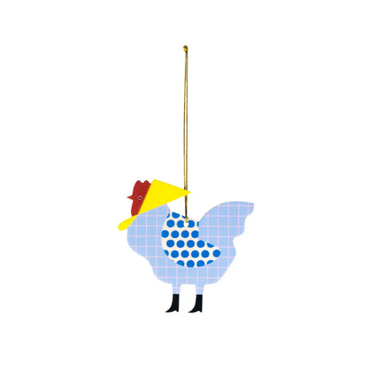 Dorothy the Hen | Wooden Hanging Ornament