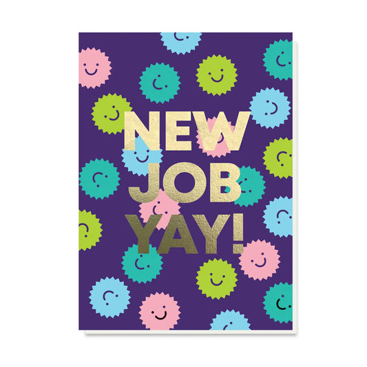 Smiley Faces | New Job Card