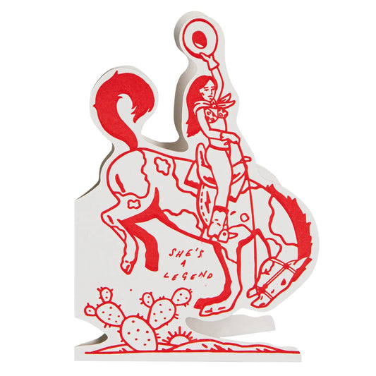 She's a Legend | Die Cute Blank Card - Warm Gift Shop