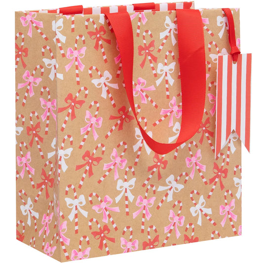 Gift Bag Medium | Candy Canes