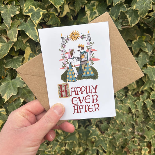 Happily Ever After | Wedding Card