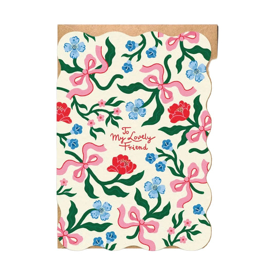 Floral Friendship | Blank Card