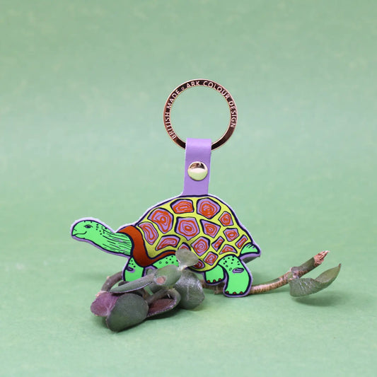 Tortoise Keychain | Lilac