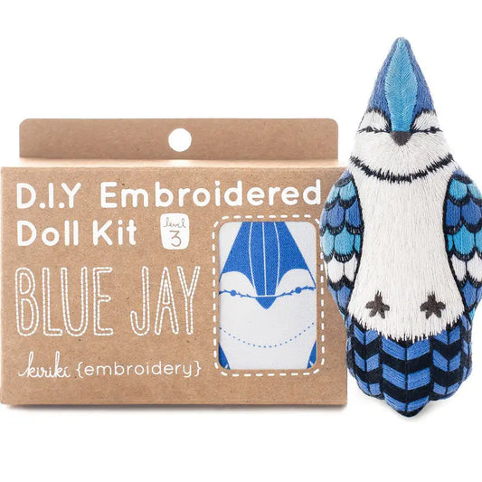 Embroidery Kit | Blue Jay