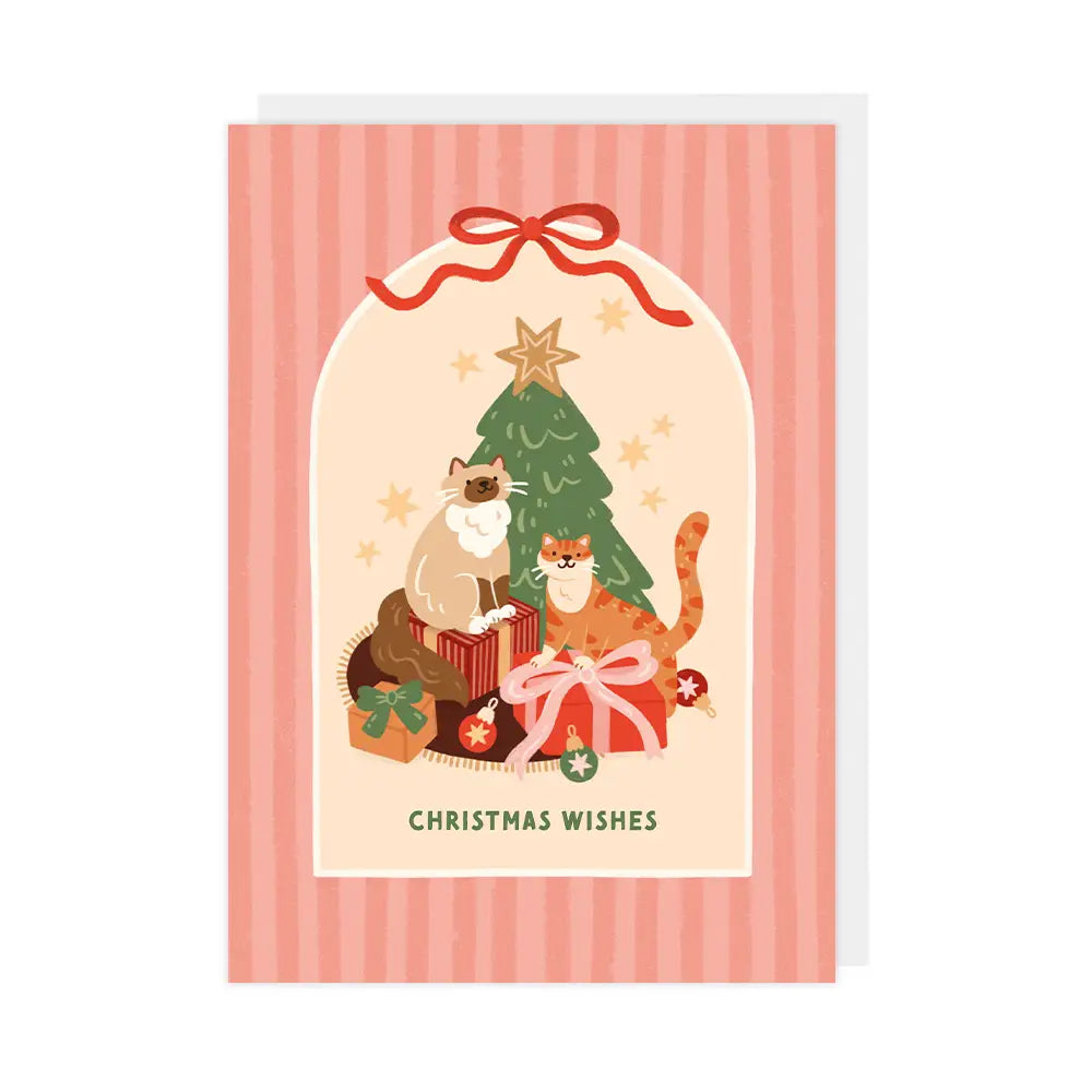 Cats + Presents | Christmas Card