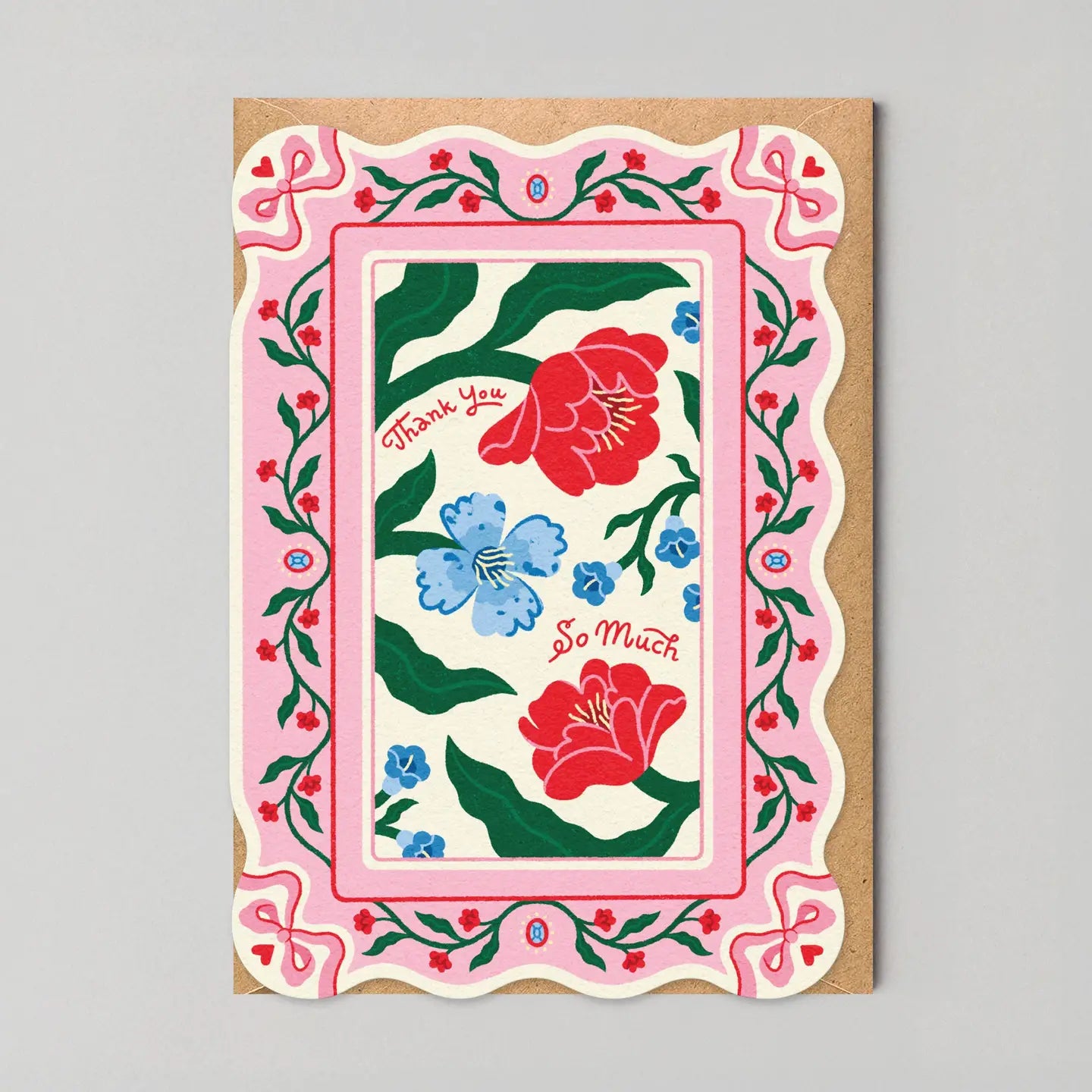 Floral Die-Cut | Thank You Card