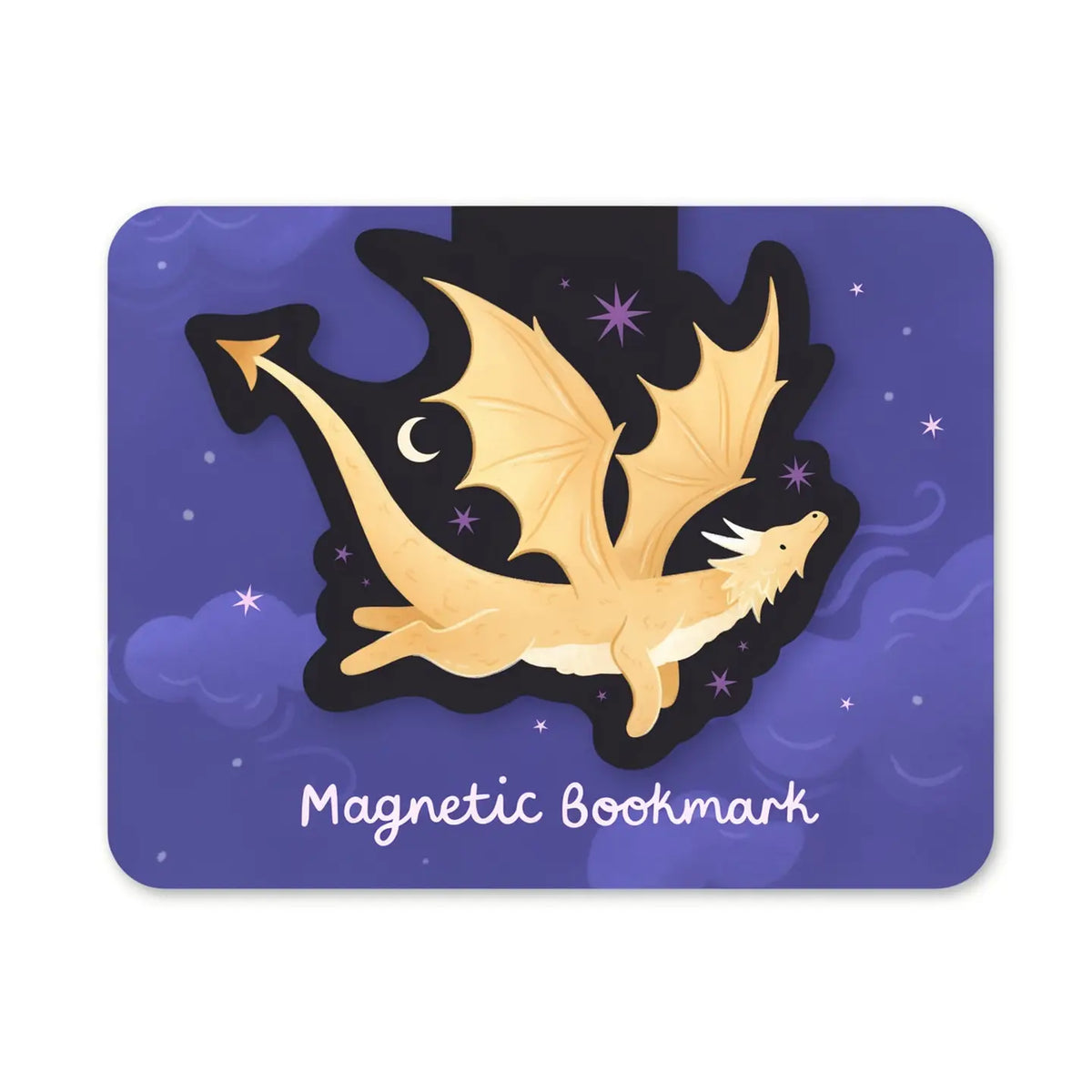 Golden Dragon Magnetic Bookmark