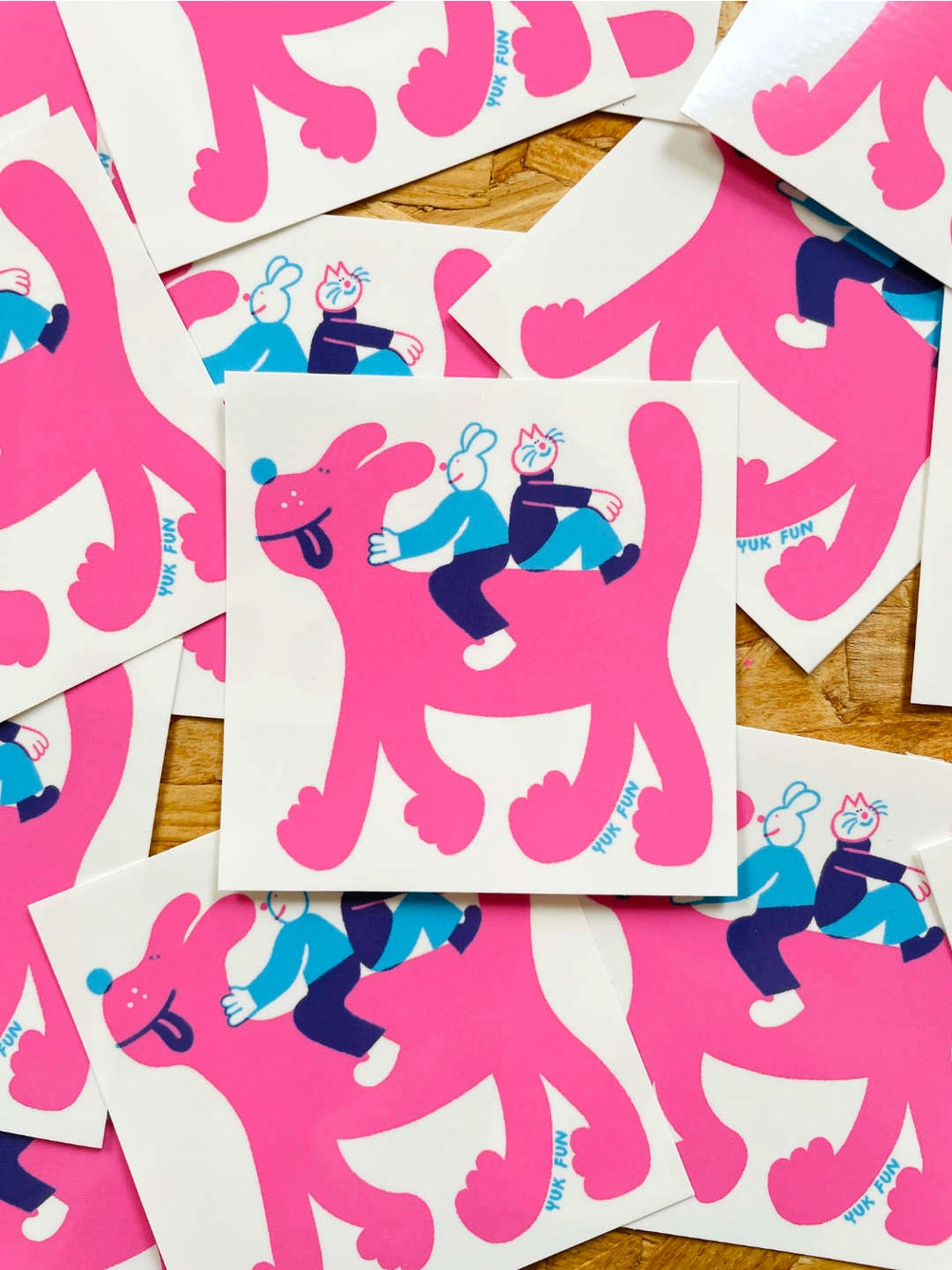 Dog Riders Sticker