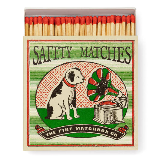 Archivist Gallery | Dog + Gramaphone Floral Safety Matches