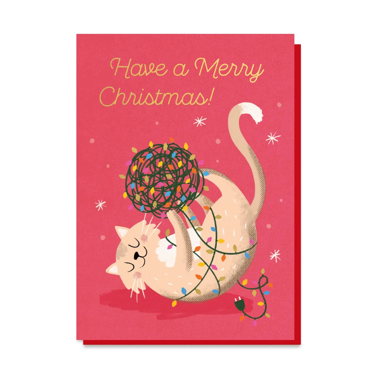 Fairy Lights | Christmas Card