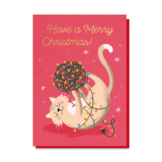 Fairy Lights | Christmas Card