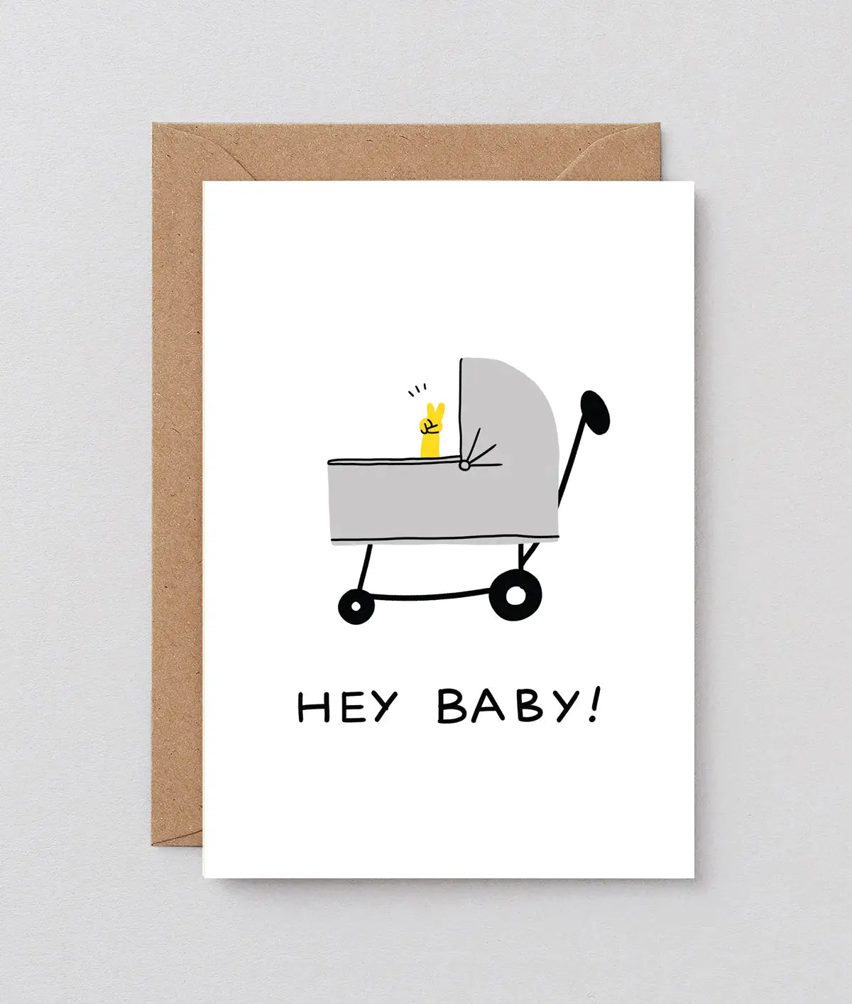 Hey Baby | New Baby Card
