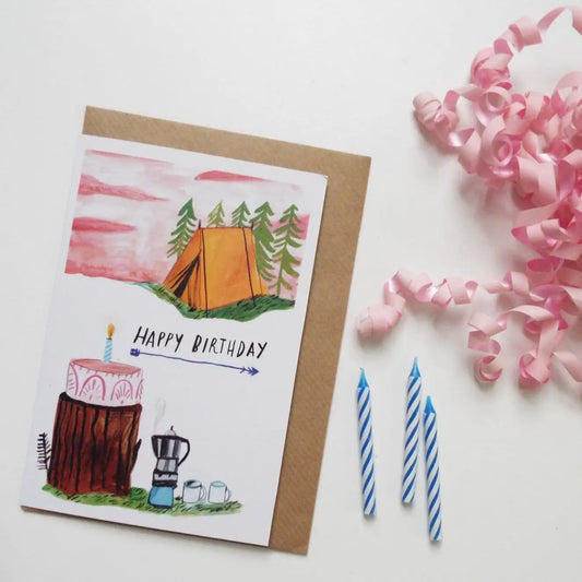 Camping | Birthday Card