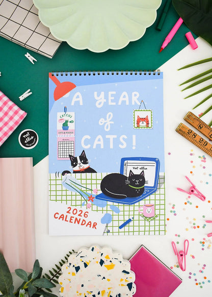 A Year of Cats 2026 Calendar
