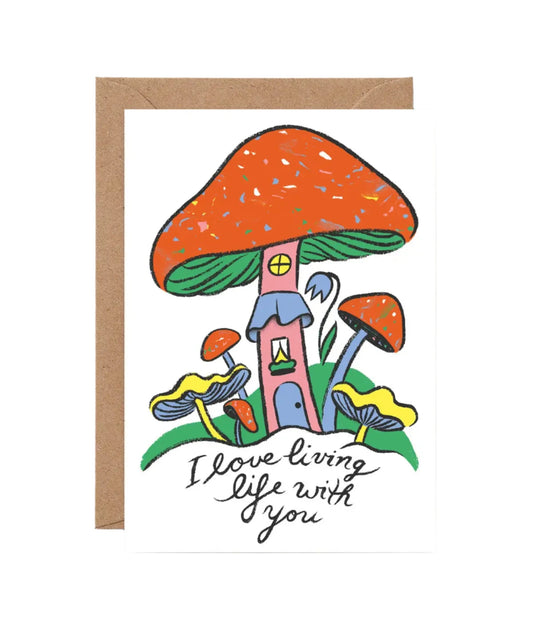 Love Living Life With You | Anniversary Card