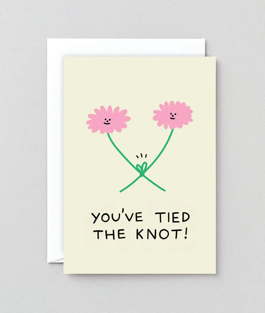 Tied The Knot | Wedding Card