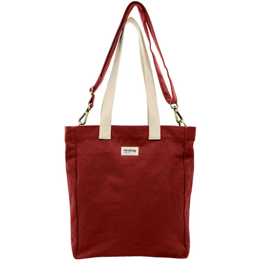 Hindbag | Paul Vertical Tote Bag Terracotta