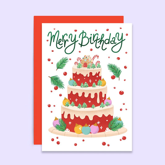 Merry Birthday | Birthday Card