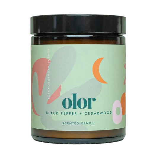 Black Pepper + Cedarwood Candle