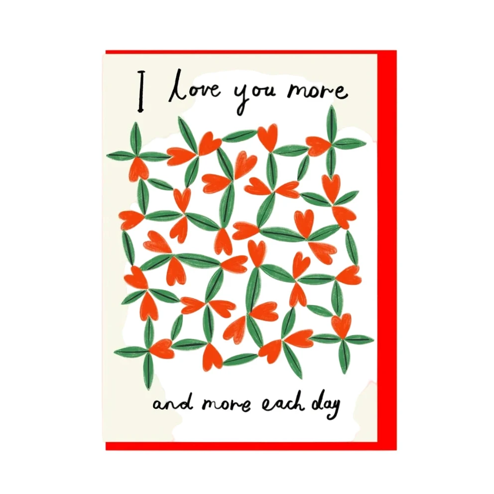 Love You Print | Love Card