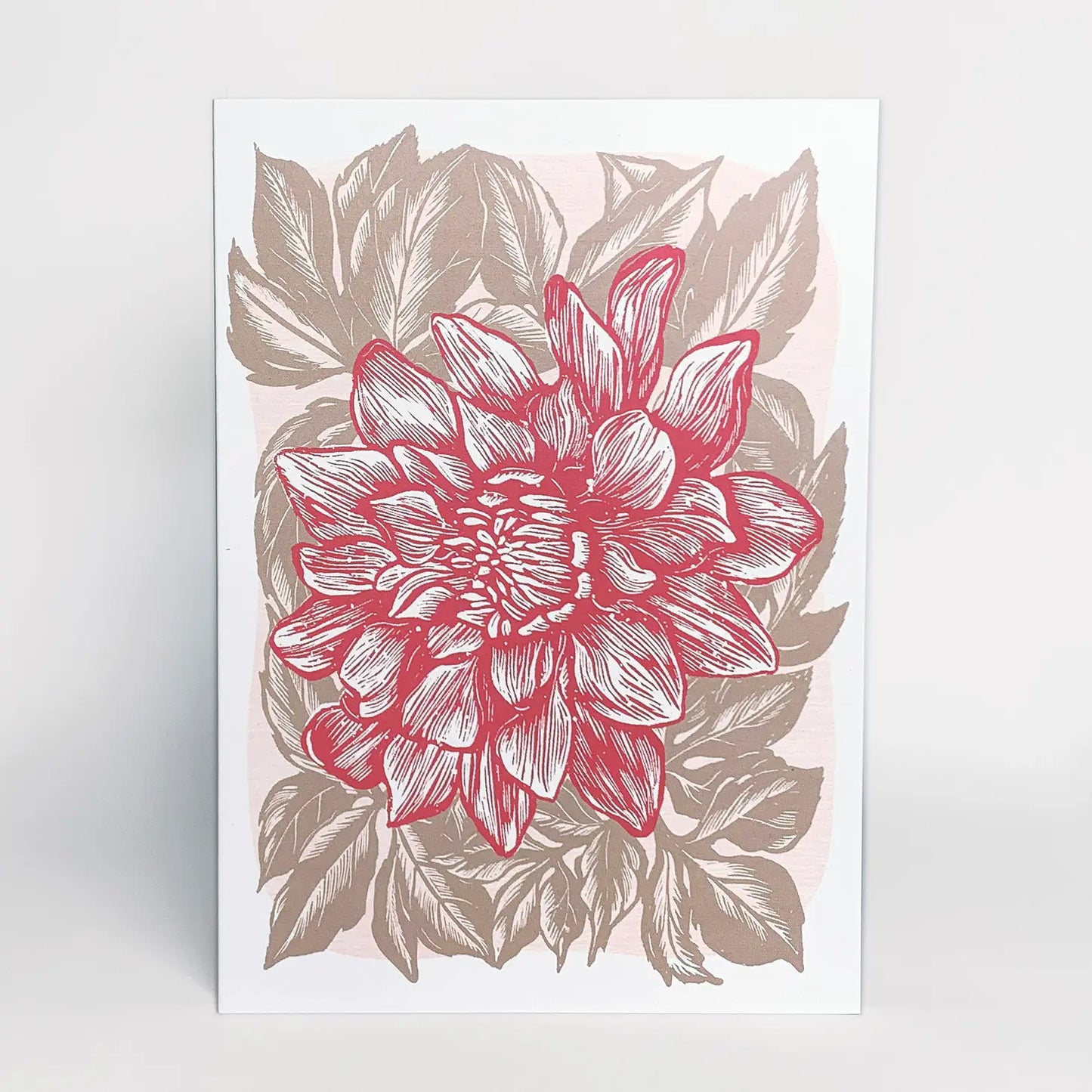 Dahlia | Blank Card