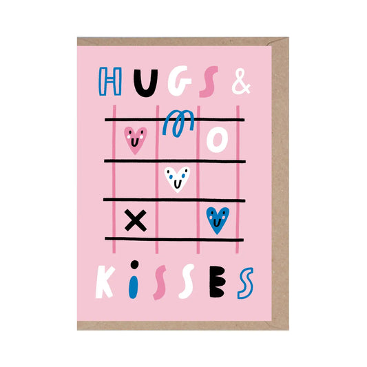 Hugs + Kisses | Love Card