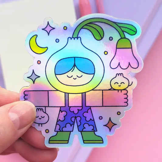 Holographic Bulb Sticker