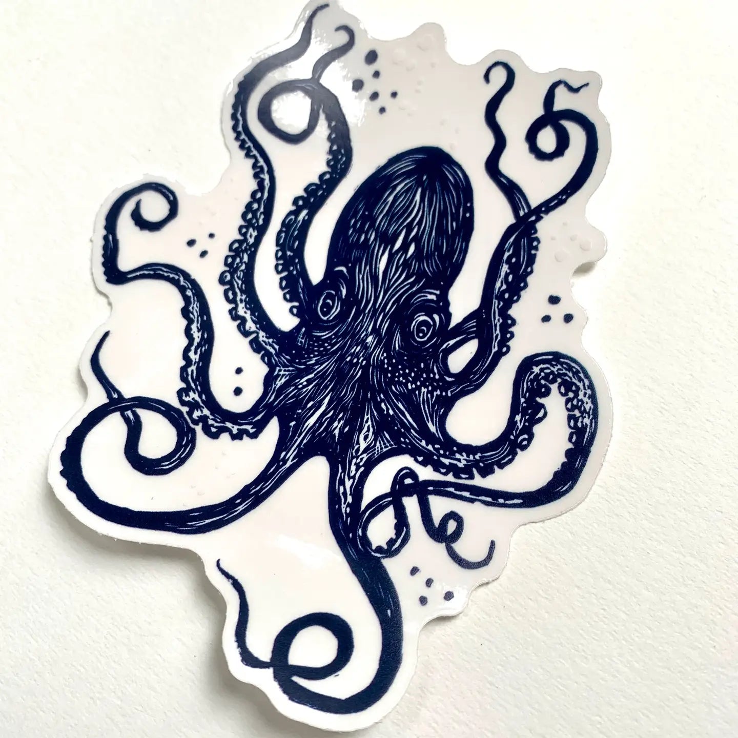 Octopus Clear Sticker