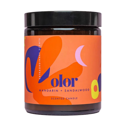 Mandarin + Sandalwood Candle