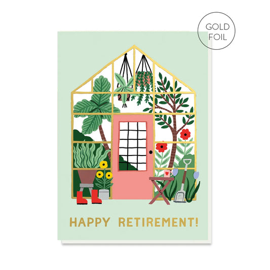 Greenhouse | Retirement Card