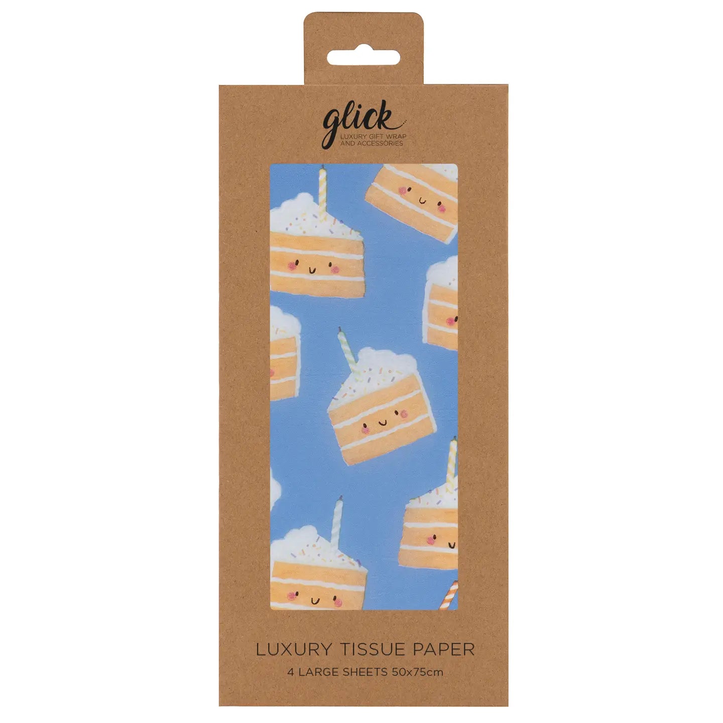 Tissue Paper Pack | Blue Cakey