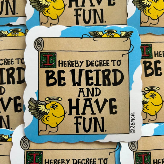 Lemon Decree Sticker