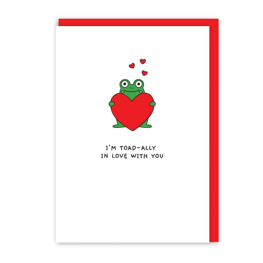 Toad-ally | Love Card