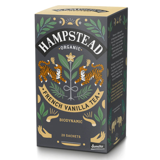 Hampstead Tea | French Vanilla Black Tea Bags - Warm Gift Shop