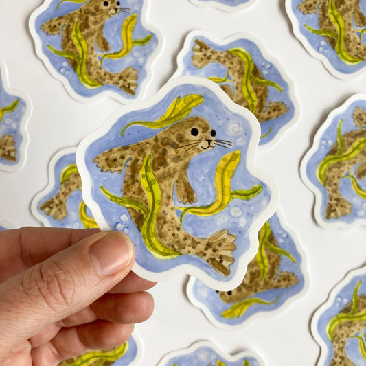 Harbour Seal Sticker