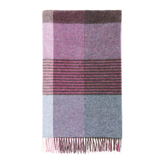 Bronte Moon | Lindley Heather Wool Throw - Warm Gift Shop